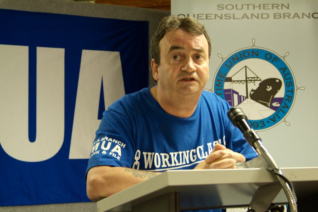 Gerry Conlon speaking at the Youth Conference in Queensland in 2009